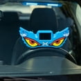 thumbnail image 1 of Luz Estroboscópica Led con Forma de Ojo de Diablo Alimentada Por Energía Solar para Parabrisas de Automóviles: Luz de Seguridad de Advertencia para Camiones, Suv y Furgonetas. No Requiere Cableado., 1 of 7
