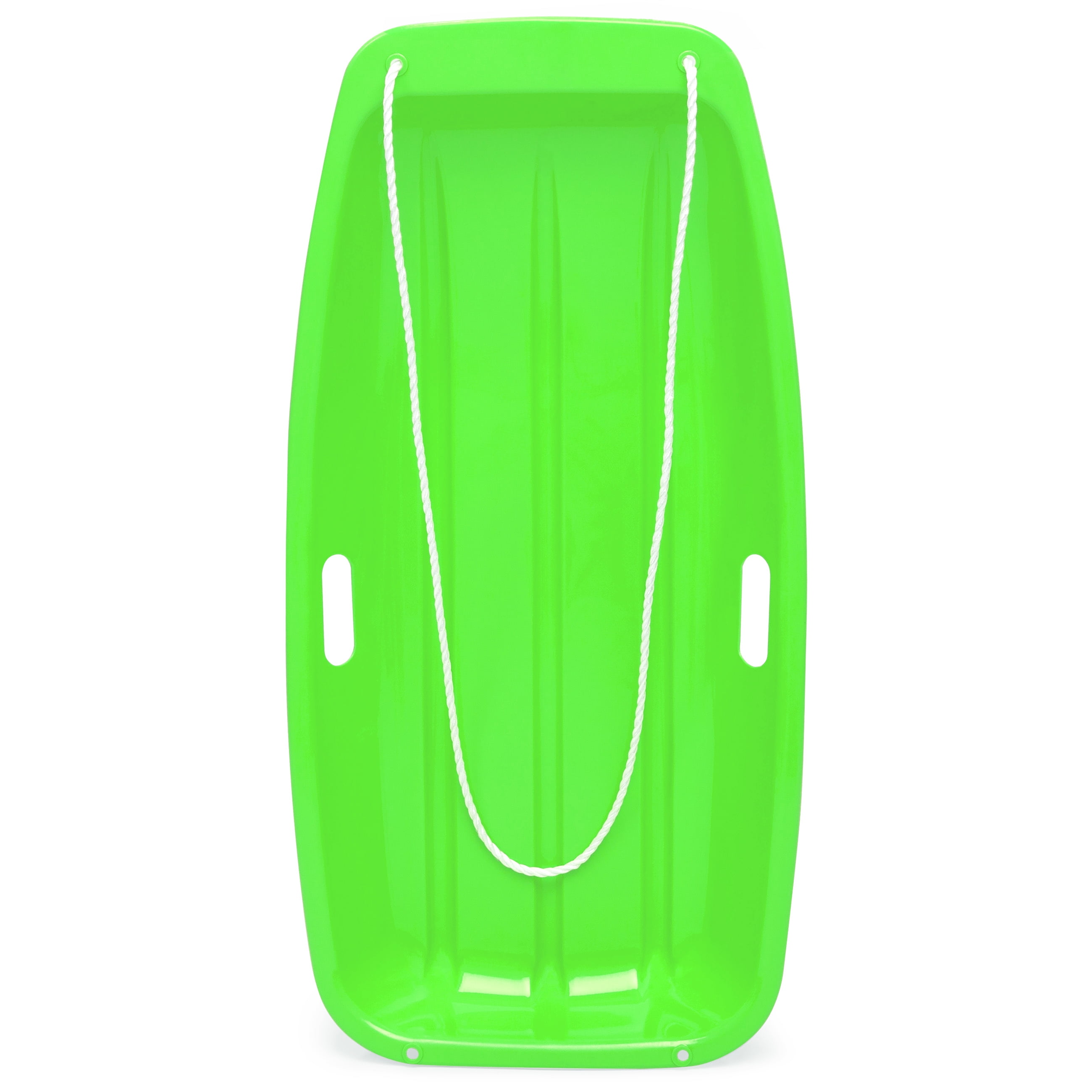 Best Choice Products 35'' Kids Snow Sled Toboggan w Rope (Green) by