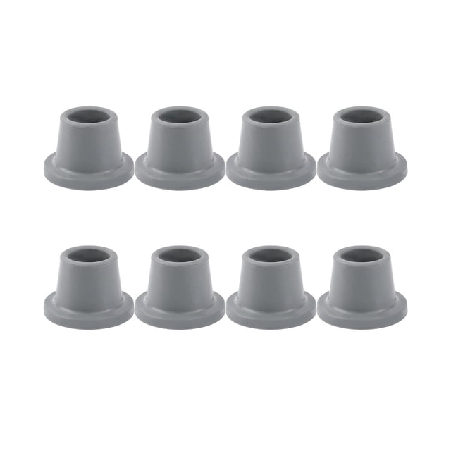 TISHITA 8 Pieces Shower Chair Feet Gray Shower Chair Leg Tips for Tub Transfer Bench