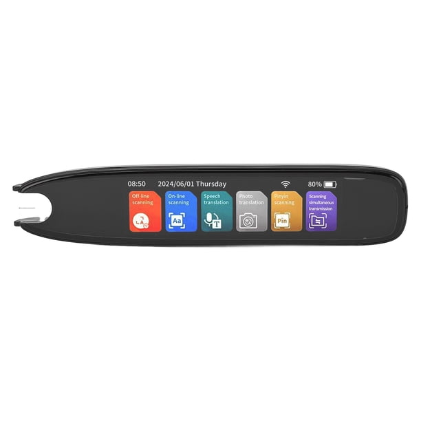 Bolígrafo De Traducción, Bolígrafo De Lectura De Respuesta Rápida, Biblioteca De Palabras Recargable Para Viajes, Trabajo, Estudio