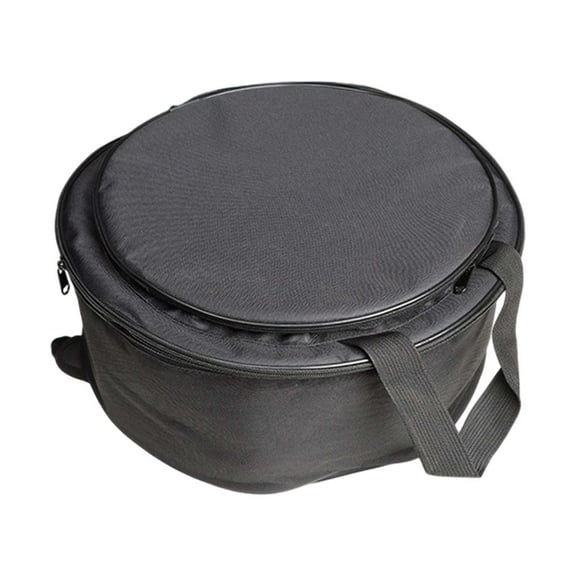 Bass Drum Bag Carry Bag Protector Water Resistant Oxford Cloth Gig Bag with Reinforced Straps for Percussion Instruments
