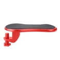 thumbnail image 1 of Fiudx Almohadilla de Apoyo Giratoria para Muñeca, Posicionamiento Ajustable Del Antebrazo, Distribución Cómoda Del Peso, Fácil Instalación, Ideal para Uso En Oficina y Hogar, Diseño En Rojo y Negro,, 1 of 1