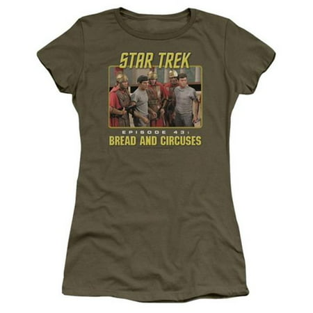Star Trek Original TV Series Episode 43 Spock & McCoy Juniors Sheer T-Shirt