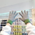 thumbnail image 4 of Guantes de invierno cálidos, suaves y cómodos puños elásticos para mujer MFZFUKR CPB-CJZ309-2, 4 of 5