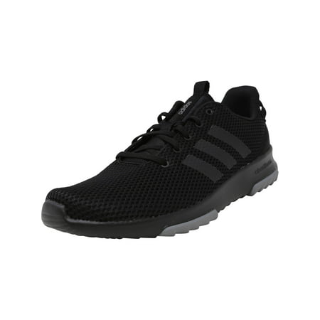 Adidas Men's Cloudfoam Racer Tr Core Black / Grey Ankle-High Running Shoe - (Best Adidas Running Shoes For High Arches)