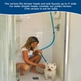 thumbnail image 4 of Lavador de manchas para perros Rinseroo, manguera de ducha de 1,8 m de ajuste deslizante, 4 of 8