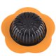 thumbnail image 5 of Elegante accesorio de plomería con diseño de flores de color naranja, colador de fregadero y tapón de drenaje para cocina y baño, 5 of 8
