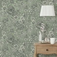thumbnail image 3 of Fine Decor Hedgerow Green Floral Trails Wallpaper, 3 of 4