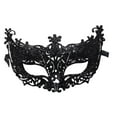 thumbnail image 2 of Glitter Masquerade Zulema Disfraces Accesorio Cubierta de la mascarada Negro 20 cm x 11 cm, 2 of 7