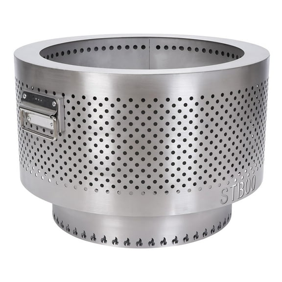 Fire Pit StBoo, portátil, grande, de hierro fundido, de 20 pulgadas, para exteriores