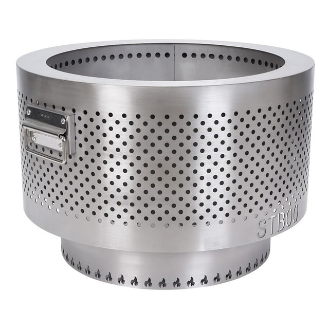 Fire Pit StBoo, portátil, grande, de hierro fundido, de 20 pulgadas, para exteriores