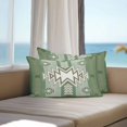 thumbnail image 3 of Lumbar Pillow Covers 20x12 Inch Set of 2, Sage Green Boho Waterproof Outdoor Pillow Covers, American Native Southwest Abstract Art Decorative Cushion Pillowcases for Couch, Sofa, Bed, Garden, Patio, 3 of 9