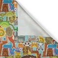 thumbnail image 4 of Ambesonne Animals Window Valance, Cartoon Wildlife, 54" X 12", Multicolor, 4 of 5