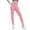 Pink, variant on Girls Yoga Pants Kids Dance Running Athletic Leggings High Waisted Workout Active Dance Tights