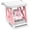 Pink White, variant on 3-in-1 Thermal Label Holder Stand for Printer Desk Organizer for Roll & Fan-Fold Labels, Cable Management, Easy Assembly for Home, Office, Retail & Small Business Pink