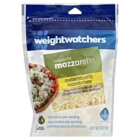 Weight Watchers Reduced Fat Mozzarella Cheese, 7 Oz ...
