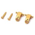 thumbnail image 4 of BRIGHTFUFU 2Sets Golden Roller Style String Tree for Electric Guitar Lightweight Metal with Longer String Life Features, 4 of 7