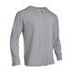 thumbnail image 5 of pstuiky camisa de manga larga para hombre, Camiseta deportiva informal de manga larga con botones y cuello redondo para hombre, color liso Tops de talla grande para hombre l, 5 of 9