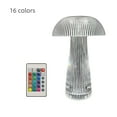 thumbnail image 3 of Transparent Nightlight Mushroom Lamp Bedside Lamp Jellyfish Lamp Atmosphere Decoration Crystal Table Light Christmas Gift, 3 of 15