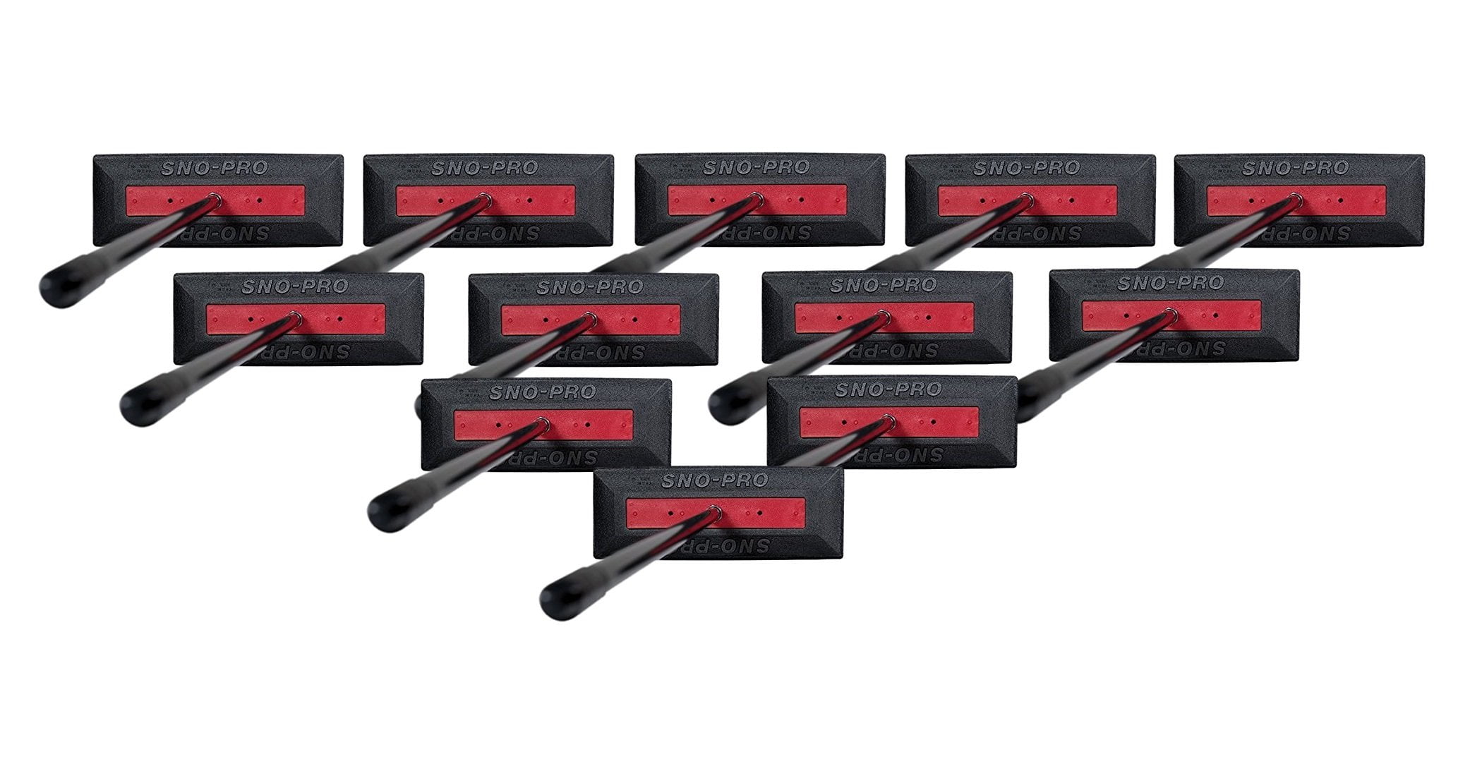 SNO PRO by Sno Brum Commercial Grade Snow Removal Tool with 48" Handle