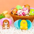 thumbnail image 3 of Huevos de Pascua con juguetes blandos de animales, paquete de 20 para niños, 3 of 7