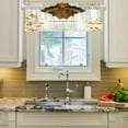 thumbnail image 3 of Coolnut Autumn Thanksgiving Turkey Valance Curtains for Kitchen or Bathroom,Valances Window Treatment Rod Pocket Drape 54x18inch Light Filtering Living Room Bedroom Decor186, 3 of 6