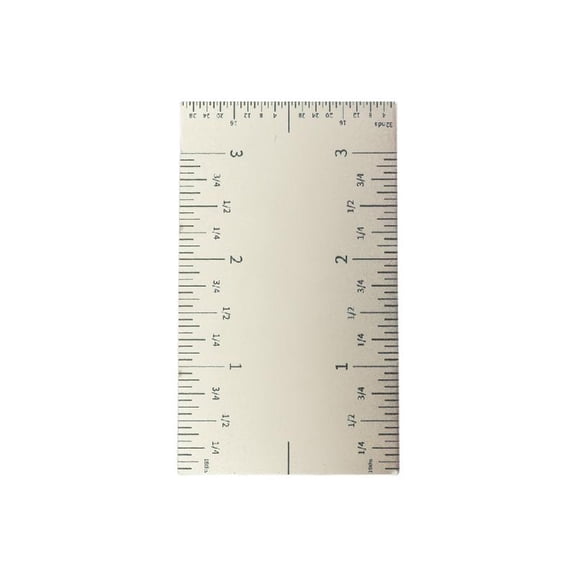 Pocket Sized Steel Measuring Rule Precisions Repair Man Rule Woodworking Tool Suitable for Height Setups & Layouts