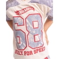 thumbnail image 3 of Hot Wheels Toddler Boys Mesh V Neck Graphic Jersey with Short Sleeves, Sizes 12M-5T, 3 of 7