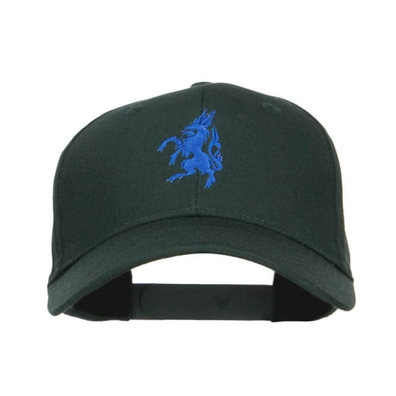 Antelope Emblem Embroidered Low Profile Cap - Dk Green OSFM