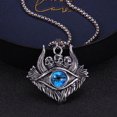 thumbnail image 2 of Türkiye Devil Eye collar Dark Skull Blue Eye colgante joyería Ac Jacmel Jewelry JM, 2 of 5
