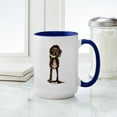 thumbnail image 4 of CafePress - Pointer Playtime Large Mug - 15 oz Ceramic Large White Novelty Mug, 4 of 4