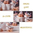 thumbnail image 2 of Deer Figurines Cake Topper - Woodland Animal Desktop Party Decor, 2 of 5