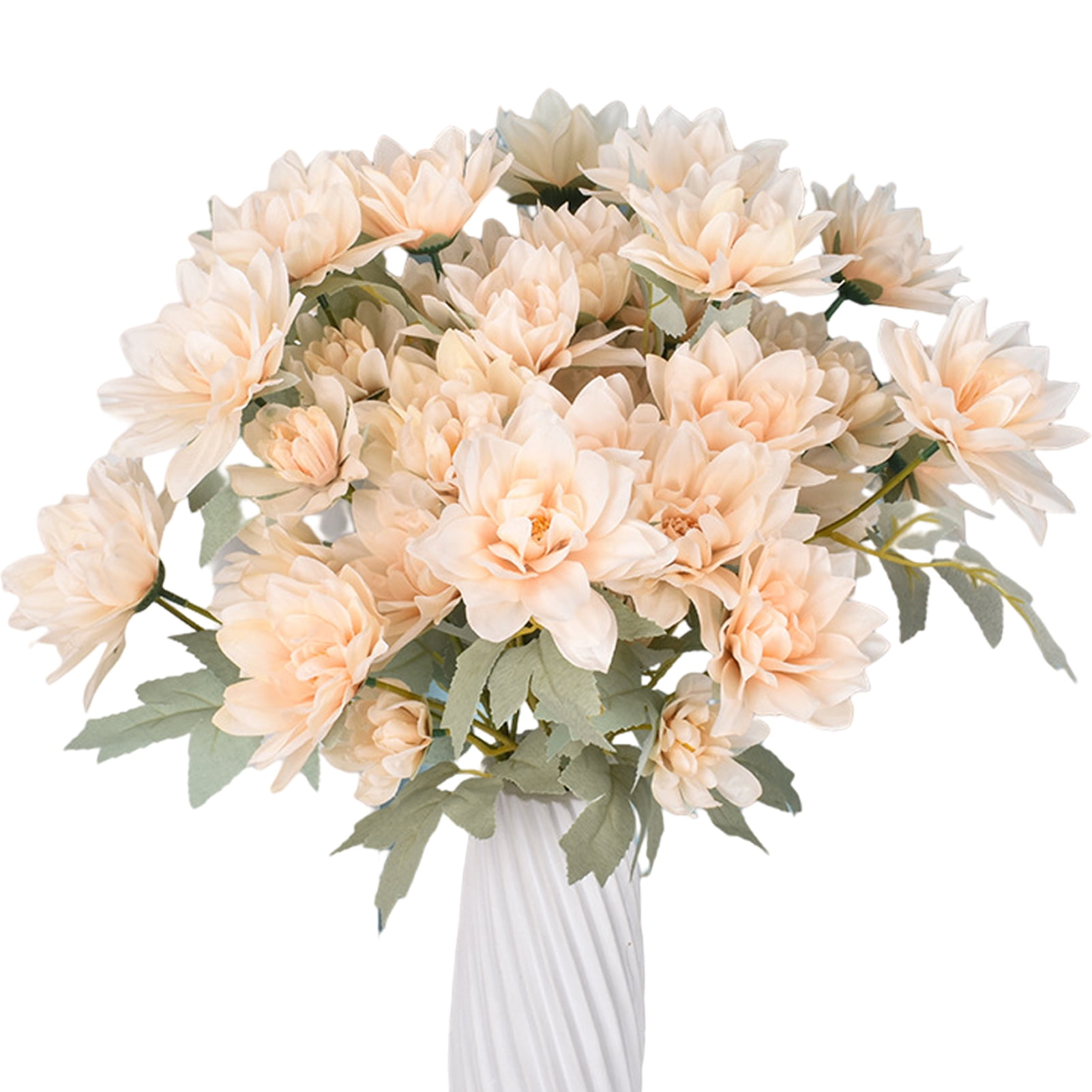 Visland 3PCS Artificial Peonies Flowers,Fake Peonies for Home