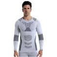 thumbnail image 1 of Men's Sweat-Wicking Heat Tech Underwear Warm Clothing Base Layer Clothes Long Sleeve Tops Thermal Tees Compressive Fit Cold Weather Layer, 1 of 4