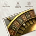 thumbnail image 6 of Elephant Stock Vintage Roulette Wheel Wall Art - Horizontal Canvas Wall Art - Living Room Wall Decor - Hobbies And Lifestyle Canvas - Gold And Red Decor - 39" x 26", 6 of 8