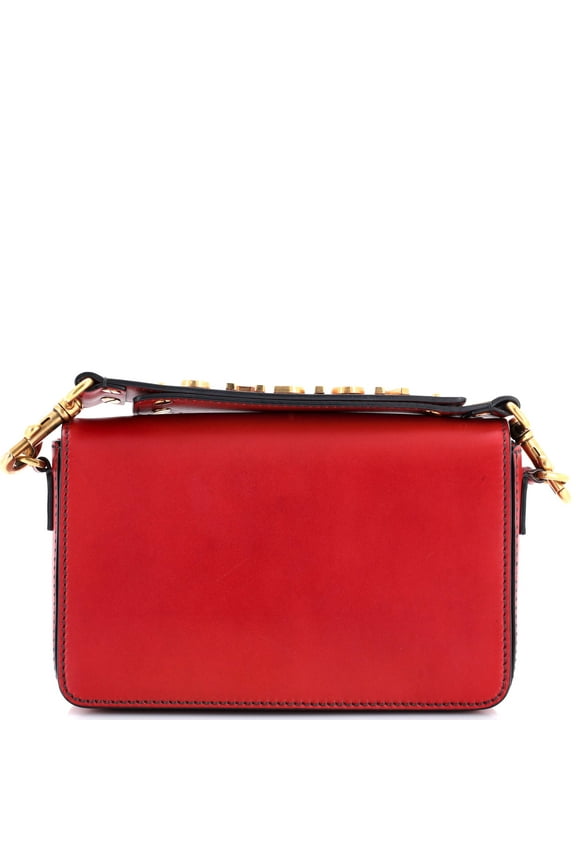 Pre-Owned J'Adior Adjustable Strap Flap Bag Leather Small By Rebag