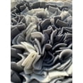 thumbnail image 3 of 50x50cm grey and white, polar fleece sewed,tough easy to wash feeding mat for large dogs, big breed dog sniffle snuffle mat, 3 of 4
