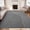 Dark Gray, variant on VUNATE 5'x7'Area Rugs for Living Room Jacquard Textured Modern Rugs Soft Geometric Rug for Bedroom Mid Century Washable Rug Non-Slip Bohemian Carpet Perfect for Dining Room Office Dark Gray