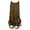 Light Chestnut Brown, variant on SHCKE 20 Inch Curly Hair Extension for Women Invisible Hair Extensions with Transparent Adjustable Wire Removable Secure Clips Synthetic Hairpiece Natural Black