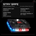 thumbnail image 2 of Luz de seguridad Guardian Angel Elite Series recargable rojo/azul/blanco, 2 of 6