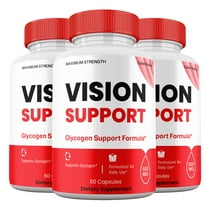 (3 Pack) Vision Support Capsules, Vision Support Pills Blood Support Supplement Maximum Strength All Natural, 30 Day Supply