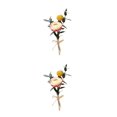 thumbnail image 1 of Arreglos de Flores y hojas secas Bewildely ecológicos Durabilidad duradera Elegante HS-02 2Conjunto, 1 of 6