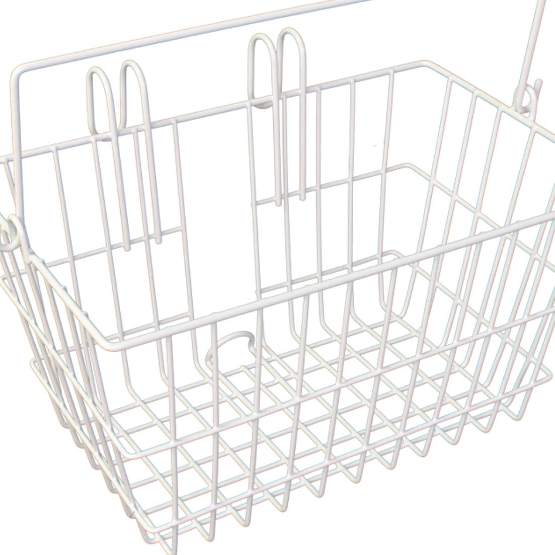Sunlite Lift-Off Front Basket White Steel 14.5x8.5x7`