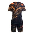 thumbnail image 2 of MAWCLOS Pyjama pour Hommes Deux Pièces Ensemble de Maison Manches Courtes Taille Élastique Rue 2 Pcs Survêtement 7 2TG, 2 of 4