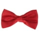 thumbnail image 1 of Pajarita de satinado rojo Sunnimix para hombre con banda ajustable, 1 of 5