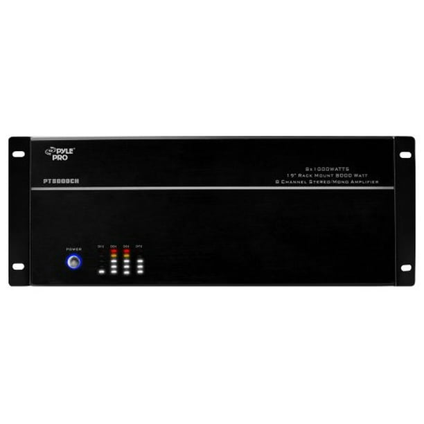 Pyle Pt8000ch 8 Channel High Power Amplifier