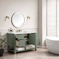 thumbnail image 3 of James Martin 330-V48-SC-3WZ Single Vanity Smokey Celadon w/ White Zeus Top, 3 of 7