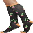 thumbnail image 4 of Chaussettes de Soutien pour Femmes 12 mmHg Ananas Régulier, 4 of 7