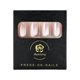 thumbnail image 2 of Set de 24 uñas iBeautying Pearl Pink French de Press on Nails, 2 of 7