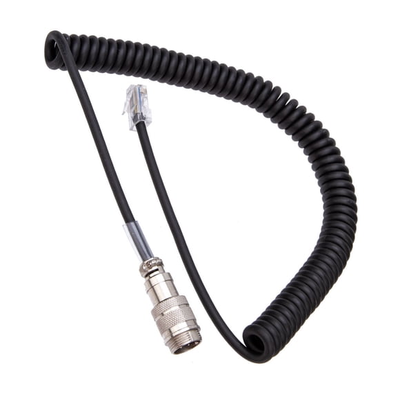 Inteprter Micrófono Adaptador Cable Altavoz Convertidor Reparación Repuestos modificados Reemplazo para Yaesu FT450D/FT897D/FT991 Teléfono y Comunicación